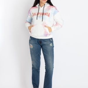 Status Quo Women'S All Over Printed Hooded Sweatshirt