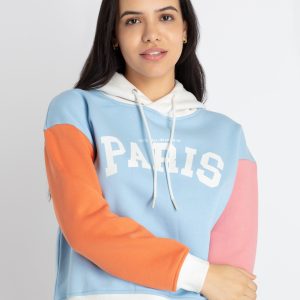 Womens Mix & Match Hooded Sweatshirt