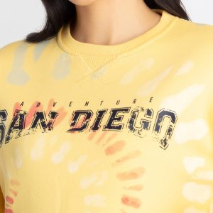 Womens All Over Printed Sweatshirt