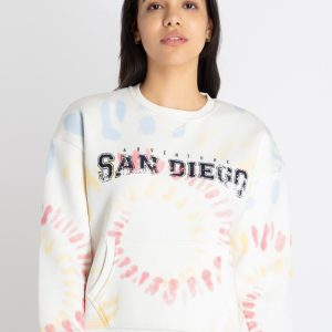 Womens All Over Printed Sweatshirt