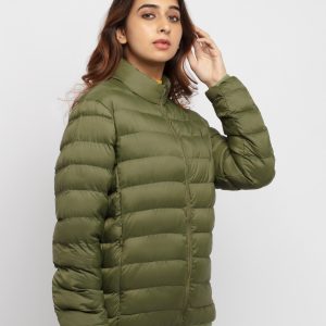 Women'S Quilted Lightweight Jacket With Pouch