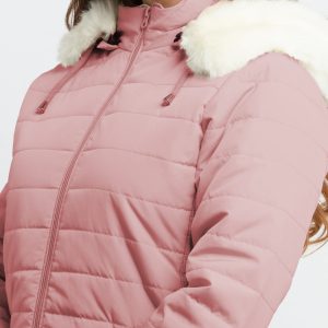Status Quo Womens Quilted Hooded Jacket