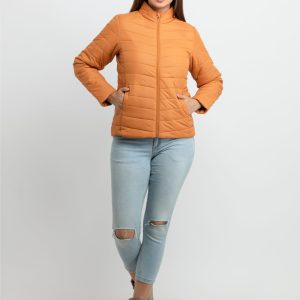 Status Quo Womens Quilted High Neck Jacket
