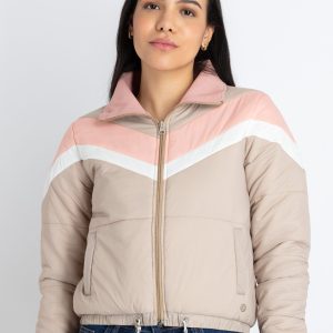 Womens Mix & Match High Neck Jacket