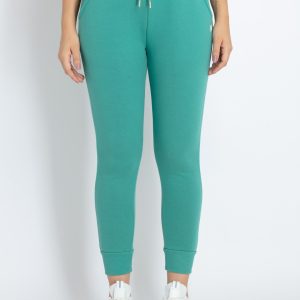 Womens Solid Regular Fit Joggers