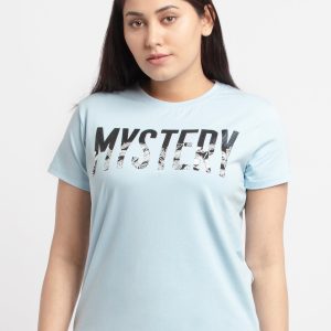 Status Quo Women Printed Round Neck T-Shirt
