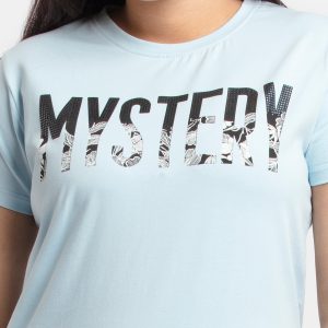 Status Quo Women Printed Round Neck T-Shirt