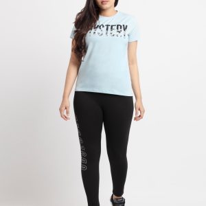 Status Quo Women Printed Round Neck T-Shirt