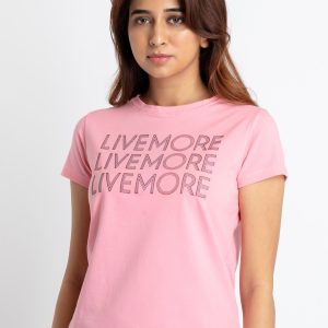 Status Quo Womens Printed Round Neck T-Shirt