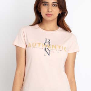 Status Quo Womens Printed Round Neck T-Shirt