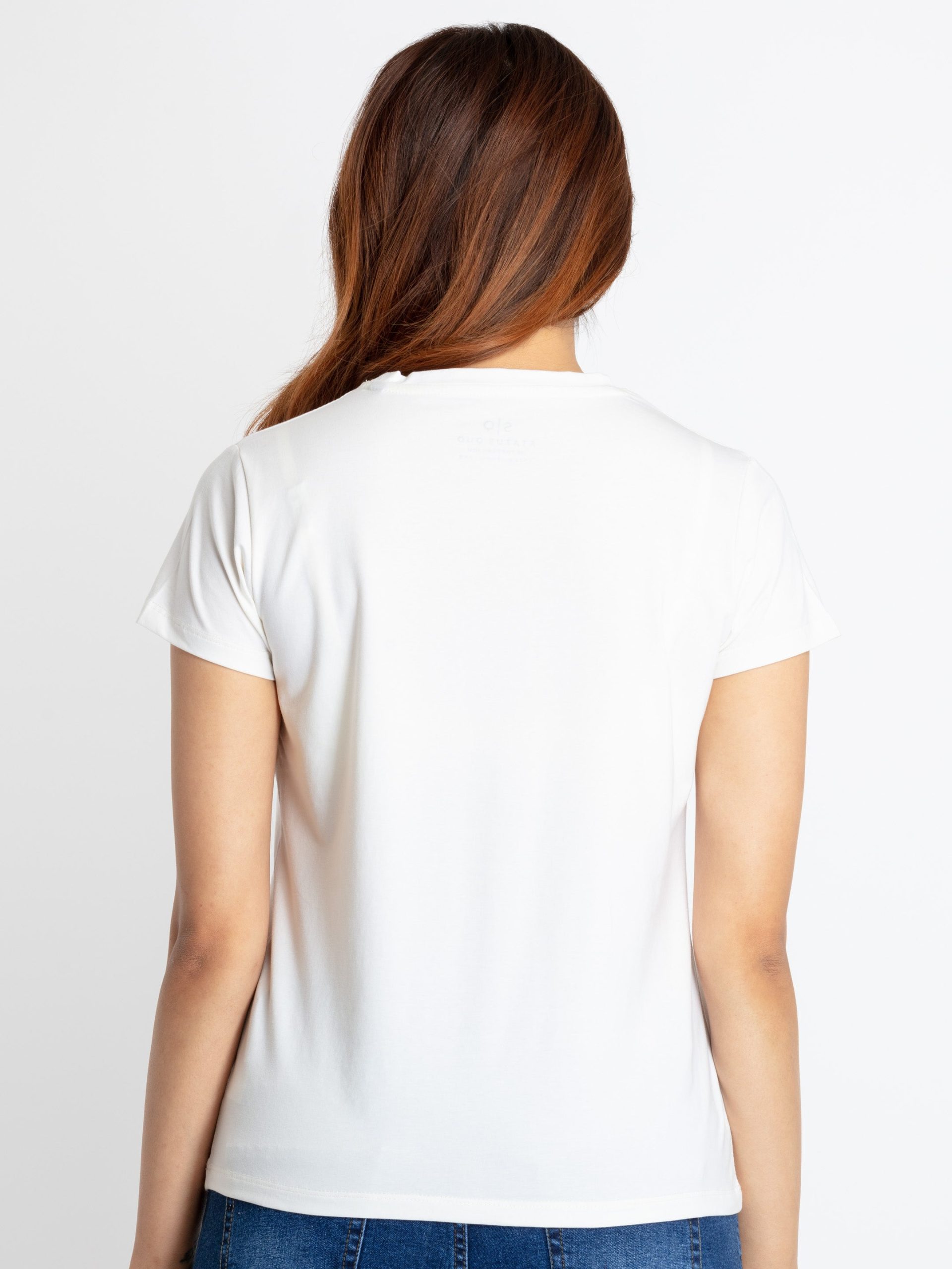 Status Quo Womens Printed Round Neck T-Shirt