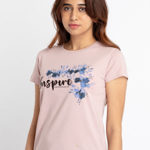 Status Quo Womens Printed Round Neck T-Shirt