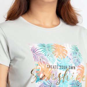 Status Quo Womens Printed Round Neck T-Shirt