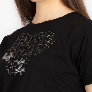 Status Quo Womens Printed Round Neck T-Shirt