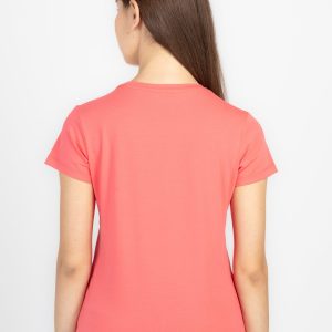 Womens Printed Round Neck T-Shirt