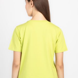 Womens Printed Round Neck T-Shirt