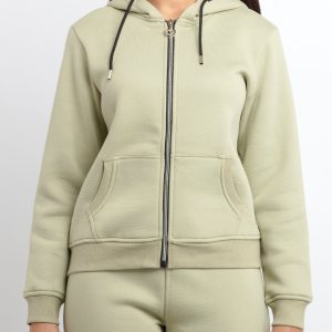 Status Quo Womens Solid Zipper Tracksuit