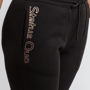 Status Quo Womens Solid Regular Fit Trackpants
