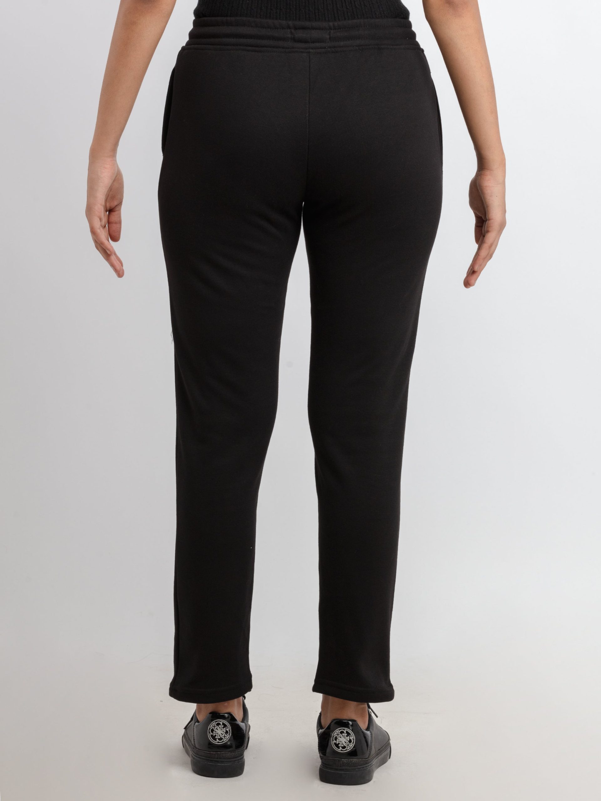 Status Quo Womens Solid Regular Fit Trackpants