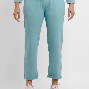 Womens Solid Regular Fit Trackpants