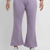 Womens Solid Regular Fit Trackpants