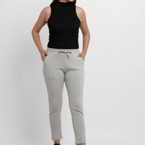 Womens Solid Regular Fit Trackpants