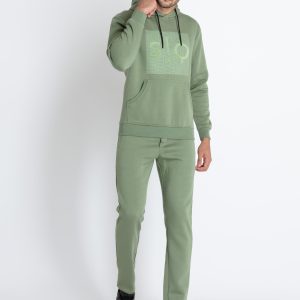 Mens Printed Hooded Tracksuit