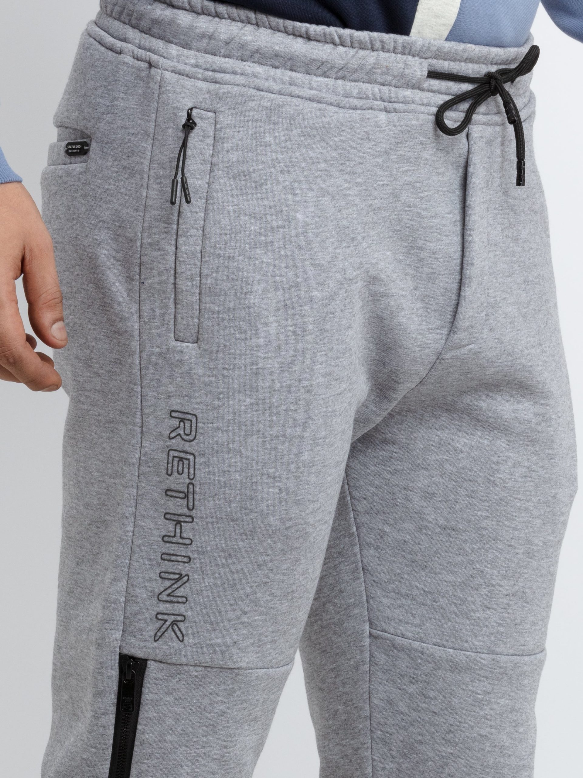 Status Quo Men'S Printed Regular Fit Trackpants