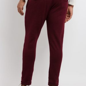 Status Quo Mens Solid Regular Fit Trackpants