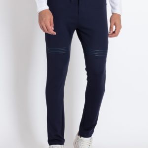 Mens Solid Regular Fit Track Pants