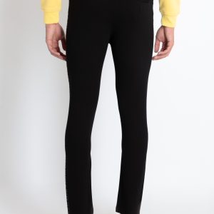 Mens Solid Regular Fit Track Pants