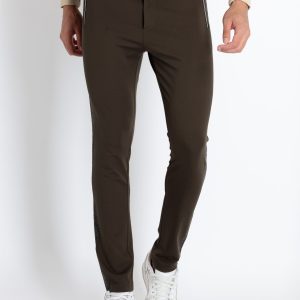 Mens Solid Regular Fit Track Pants