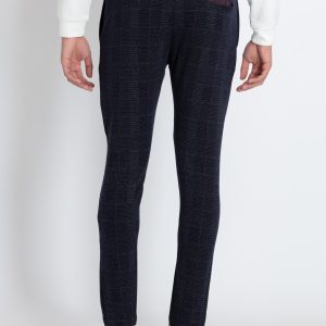 Mens Jacquard Regular Fit Track Pants