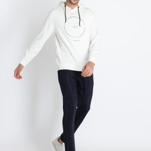 Mens Jacquard Regular Fit Track Pants