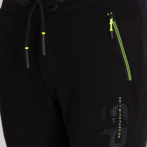 Mens Solid Regular Fit Track Pants