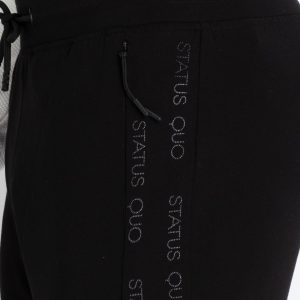 Status Quo Mens Cut & Sew Regular Fit Track Pants