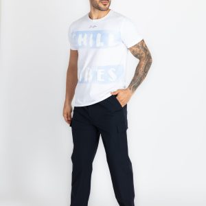 Status Quo Mens Solid Regular Fit Track Pants