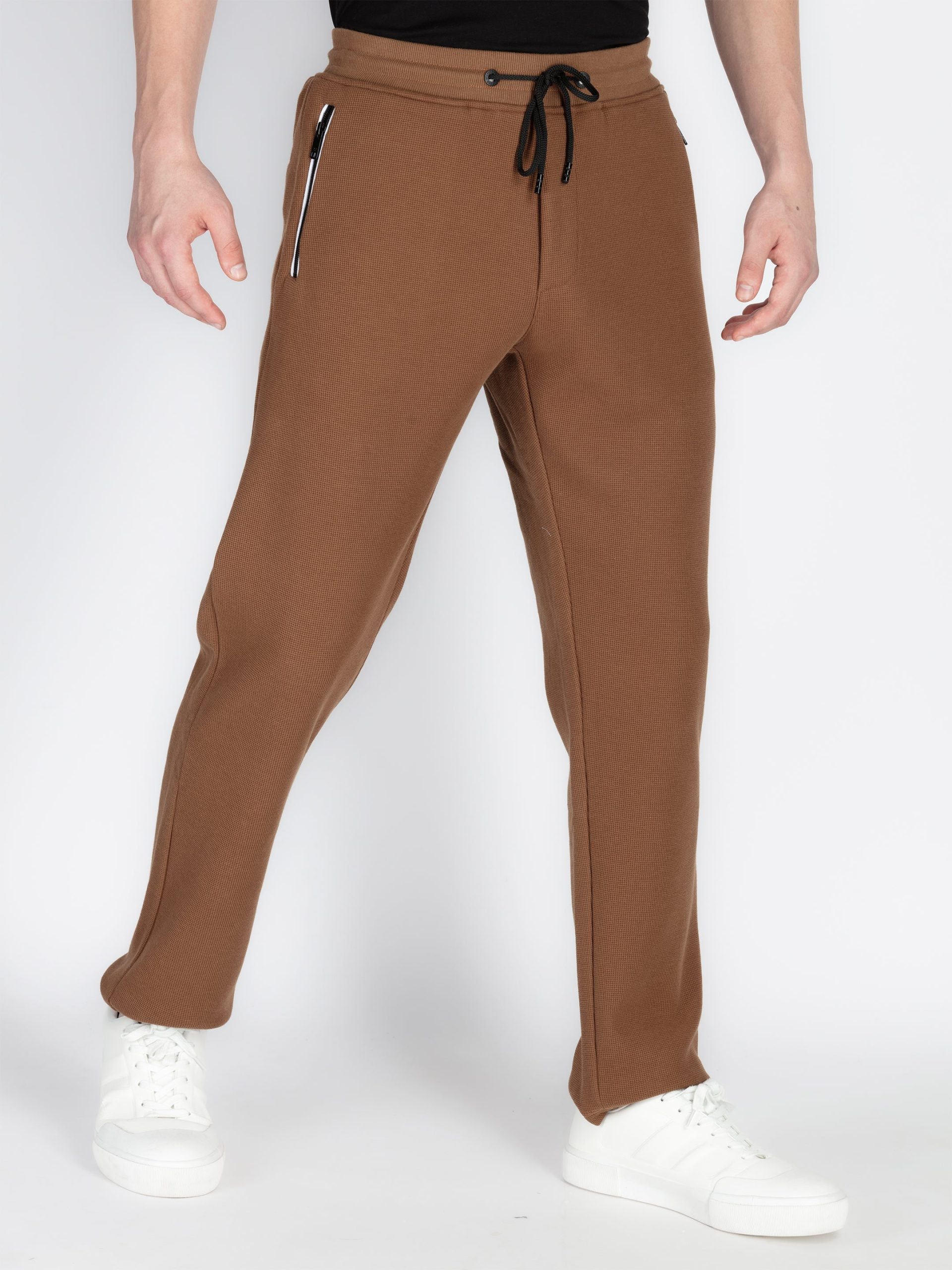 Mens Solid Regular Fit Track Pants