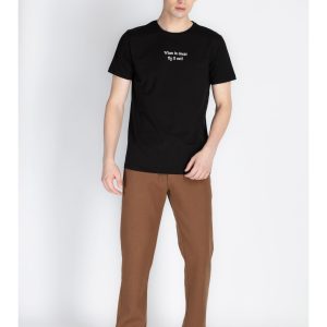 Mens Solid Regular Fit Track Pants