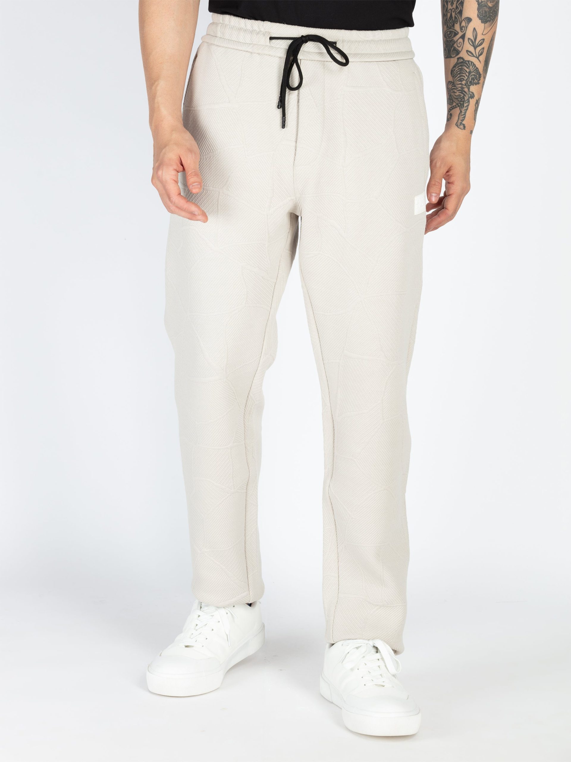 Status Quo Mens Solid Regular Fit Trackpant