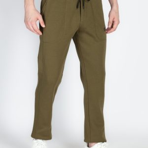 Mens Cut & Sew Regular Fit Track Pants