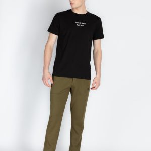 Mens Cut & Sew Regular Fit Track Pants
