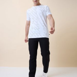 Status Quo Men'S Regular Fit Solid Slip-On Track Pant