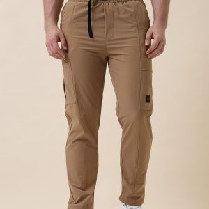 Status Quo Men'S Regular Fit Solid Slip-On Track Pant