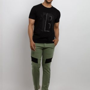 Mens Printed Regular Fit Trackpants