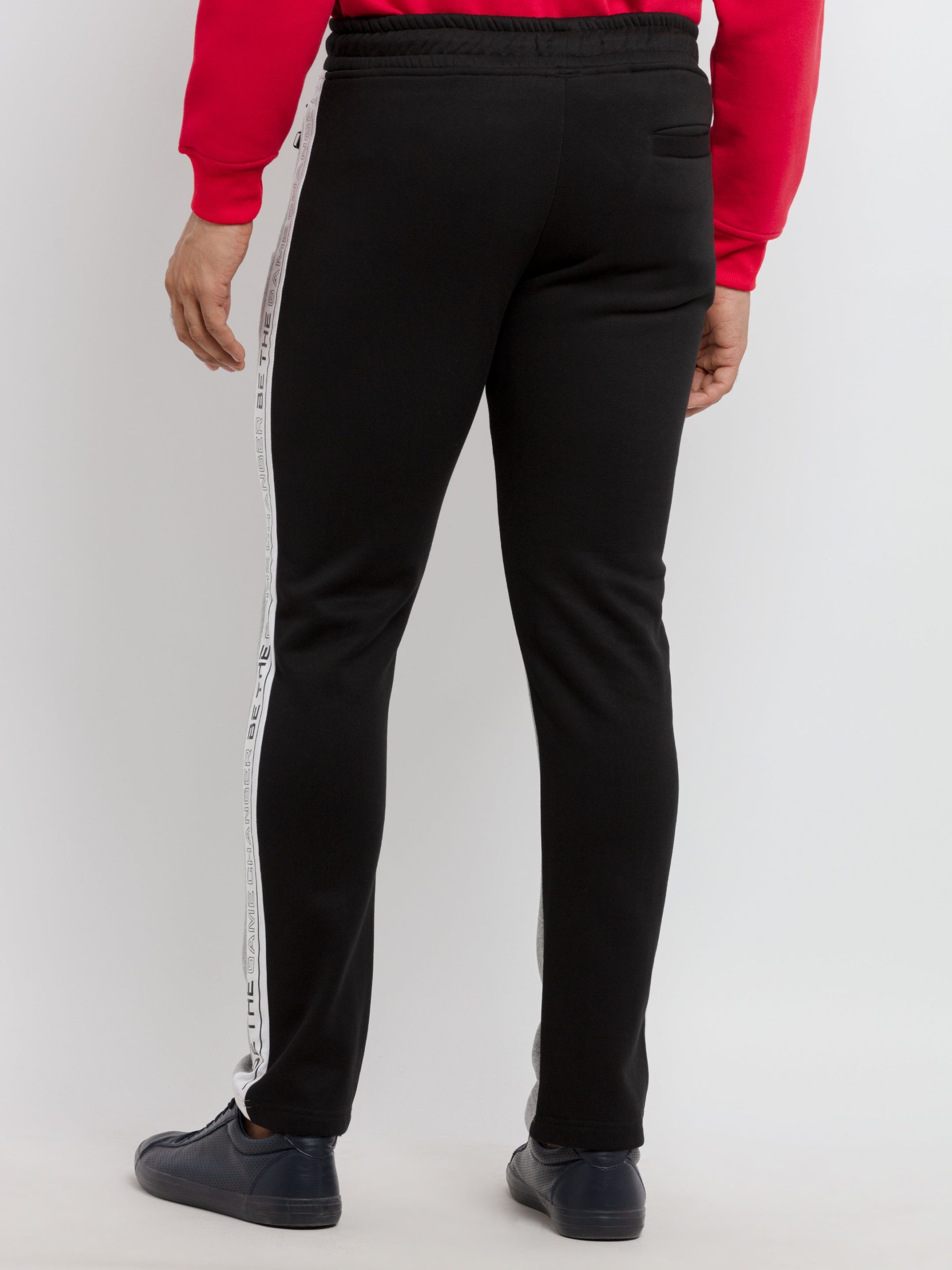 Mens Printed Regular Fit Trackpants