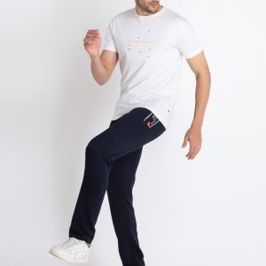 Mens Solid Regular Fit Track Pants