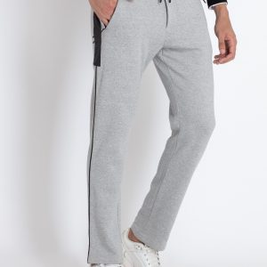 Mens Solid Regular Fit Track Pants