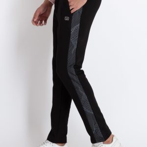 Mens Solid Regular Fit Track Pants