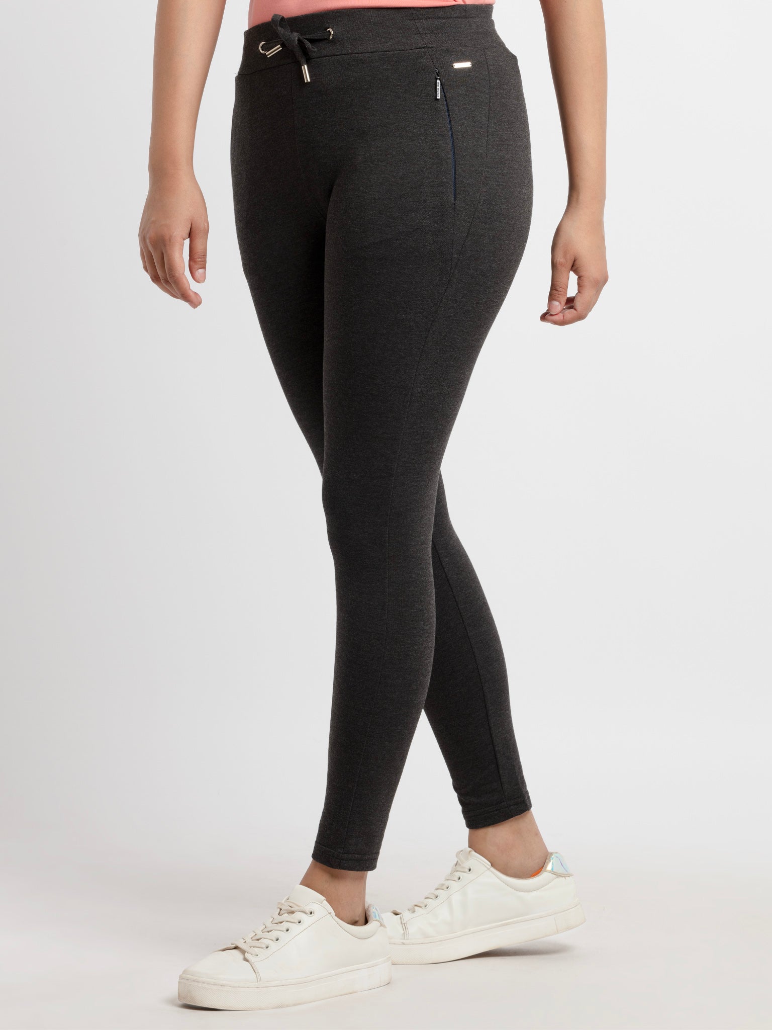 Status Quo Womens Ankle Length Solid Joggers